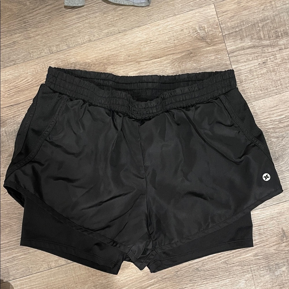 RBX Live Life Active Short w/ Lazer Cut & Inner Compression Short